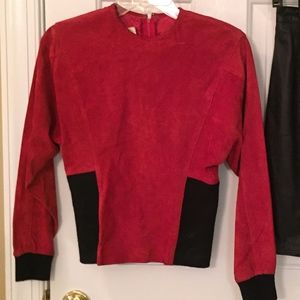 Suede Lauren Alexandra Top